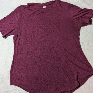 🦖 4 for $20 Old Navy Luxe Petite Small Burgundy Soft Tee